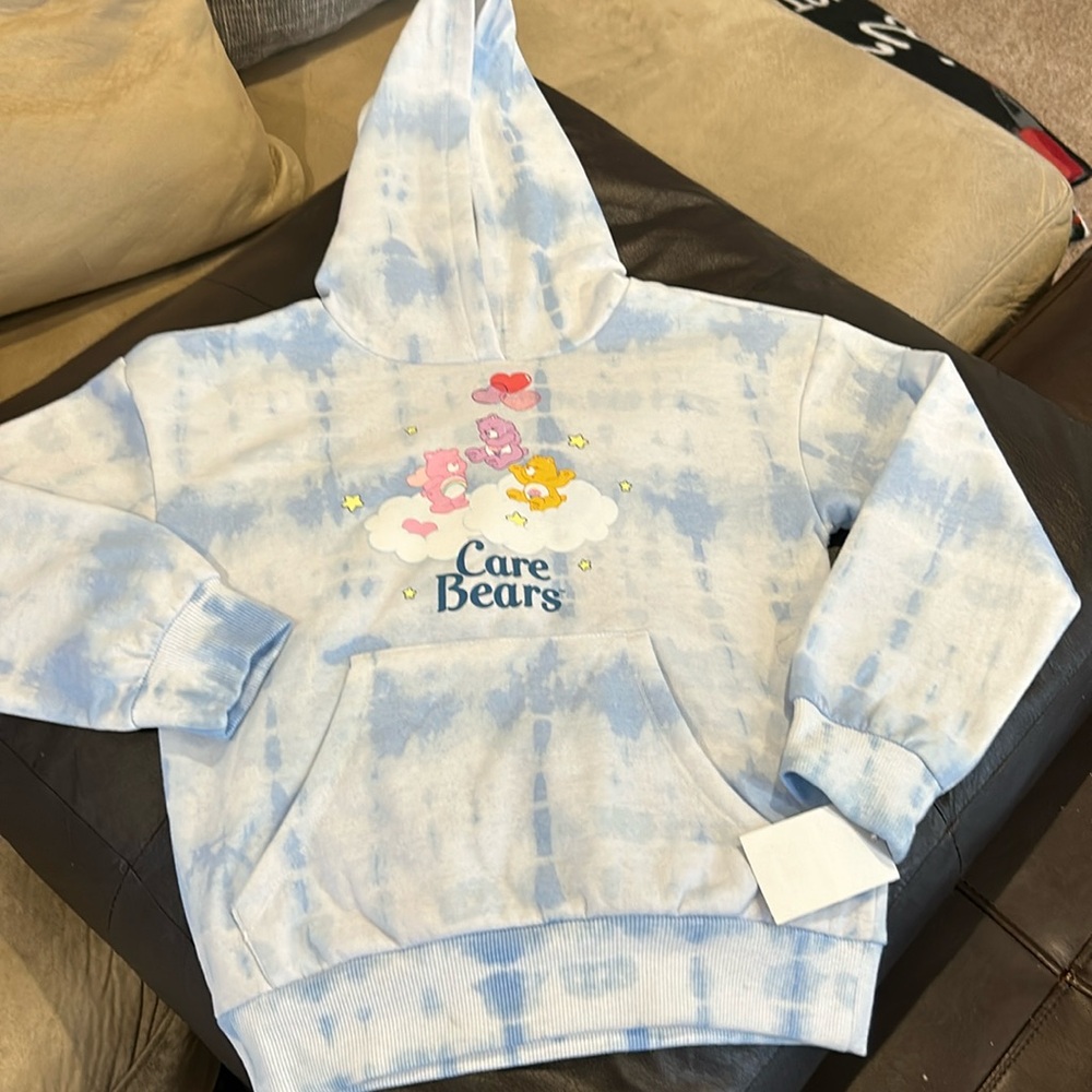 Care Bears kids hoodie size S NWT